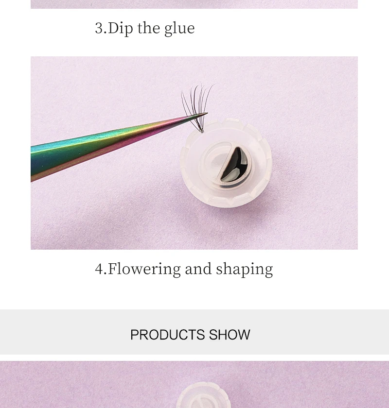 100 Stück Wimpernkleberhalter, Schnellklebungsring für Wimpernverlängerung, Einweg-Tattoo-Ring – Detail 7