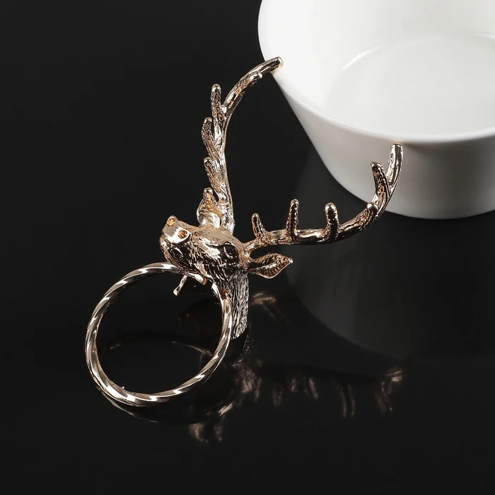 Кольцо для салфеток Олень 5 см | Дом и сад