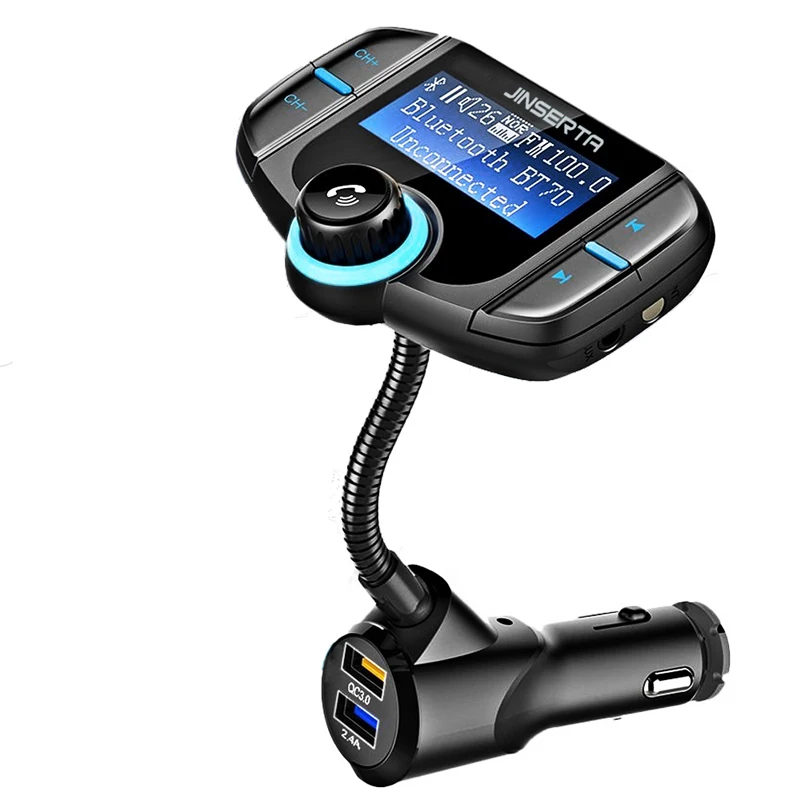 BT70 Bluetooth автомобильный комплект MP3 плеер беспроводной fm-передатчик Aux модулятор с USB зарядным устройством поддержка TF USB воспроизведение музыки - Название цвета: BT70