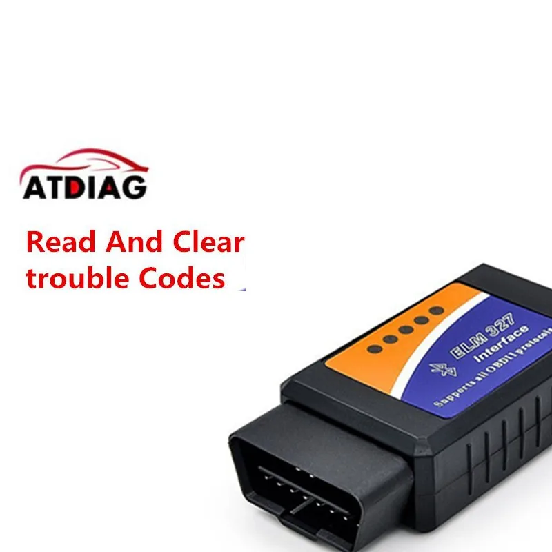 1-10 шт. Мини ELM327 Bluetooth OBD2 V2.1 автомобильный диагностический интерфейс ELM 327 obd 2 умный беспроводной сканер