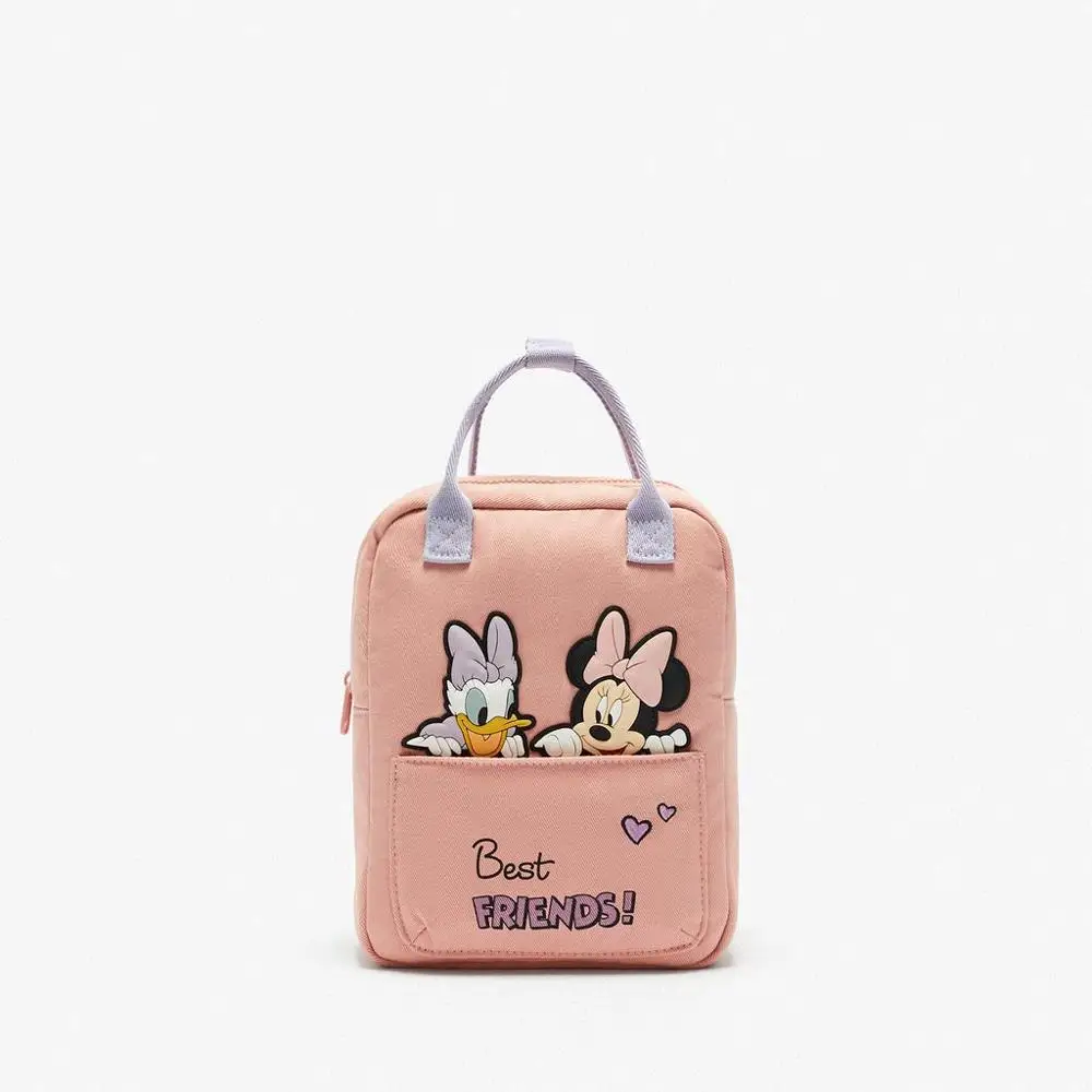 Новинка 2020 Детский рюкзак Disney модная сумка для девочек с мультипликационным