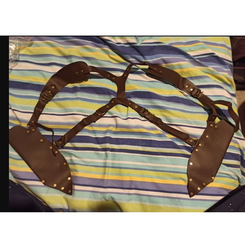 Мужской винтажный костюм пирата для косплея кожаные ножны меч держатель катаны