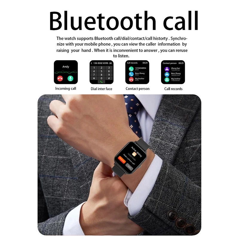 

2021 Smart Watch Men Women Blood Pressure Heart Rate Fitness Tracker Bracelet Sport Smartwatch Watch Smart Clock For Android IOS
