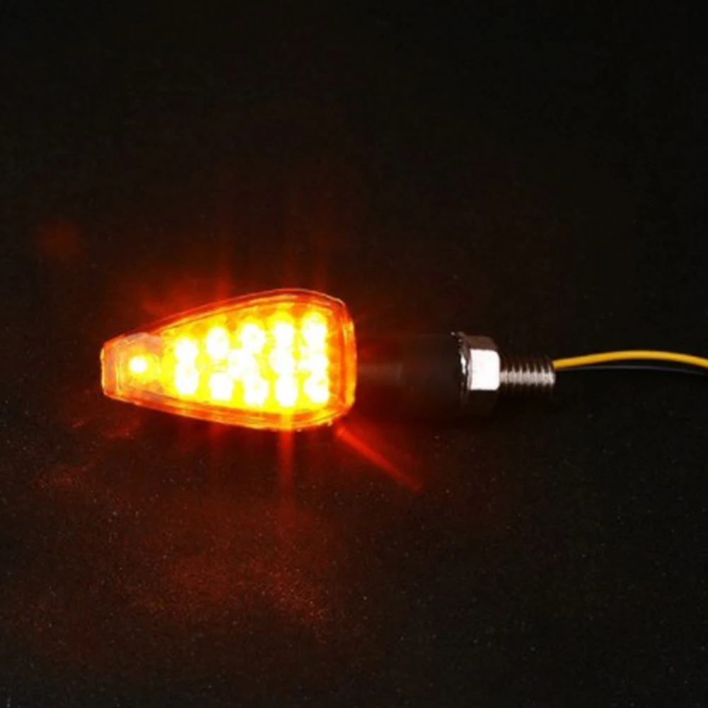 

2pcs/4Pcs Universal Motorcycle Motorbike Turn Signal LED Blinker Light Lamp