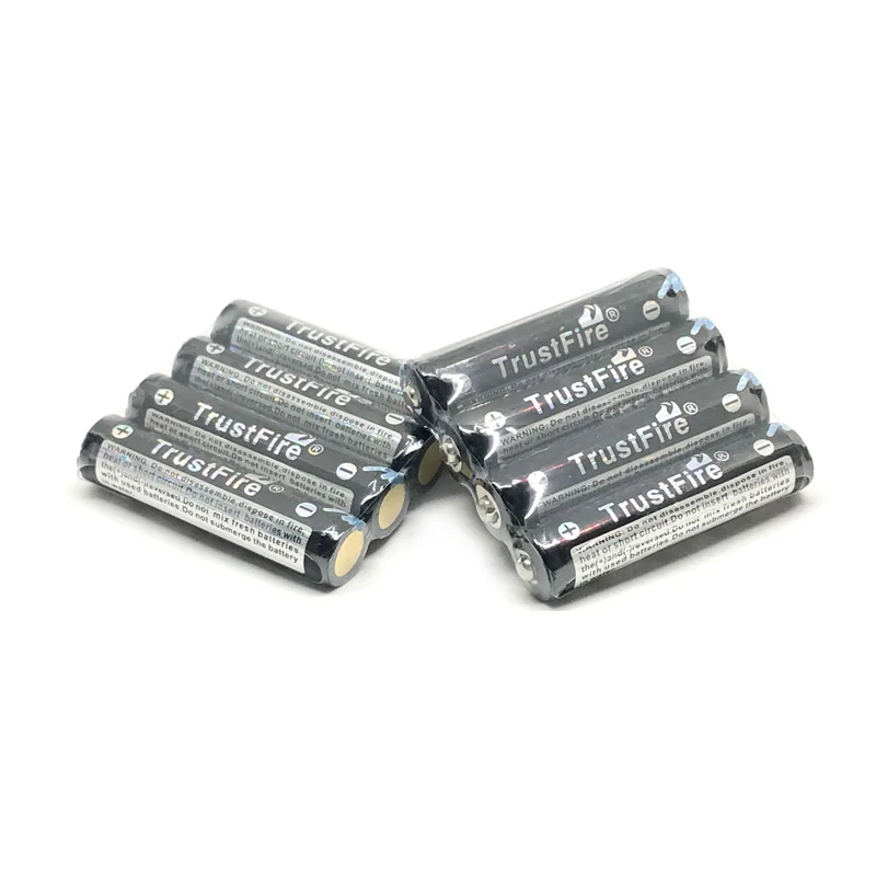 Trustfire 10440 AAA 600mAh 3.7V Li-ion Rechargeable Battery Lithium Batteries with protected borad For LED Flashlights | Электроника