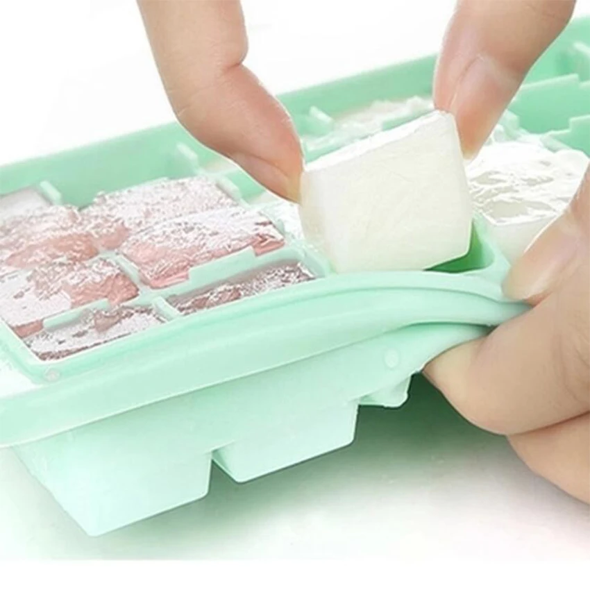 Лотки для льда с крышками DIY силиконовая форма куб поддоны формы конфетный торт