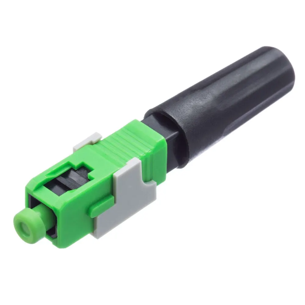 Free Shipping FTTH SC APC Optical Fiber Cable Quick Connector Fast Cold Connection Adapter 0.3dB for Telecommunication
