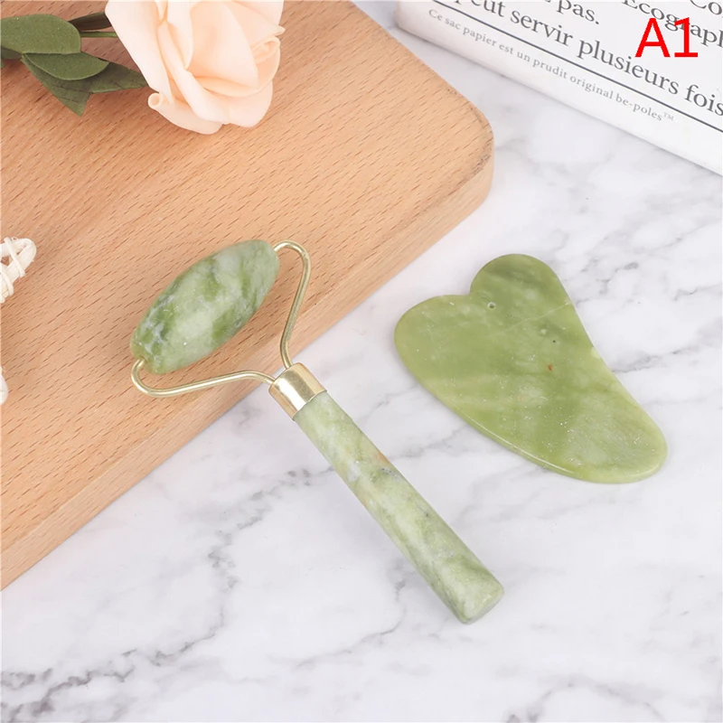 

1/2pcs Gua Sha Massager for Face Gouache Scraper For Face Facial Massager Plate Scraper Face Roller Stone Gua Sha Head Massager