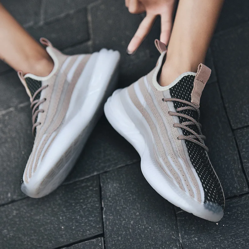 

Летняя дышащая мужская обувь Sommer Schuhe Herren, модель 2020 года, Новые повседневные рабочие кроссовки, светильник дышащая обувь