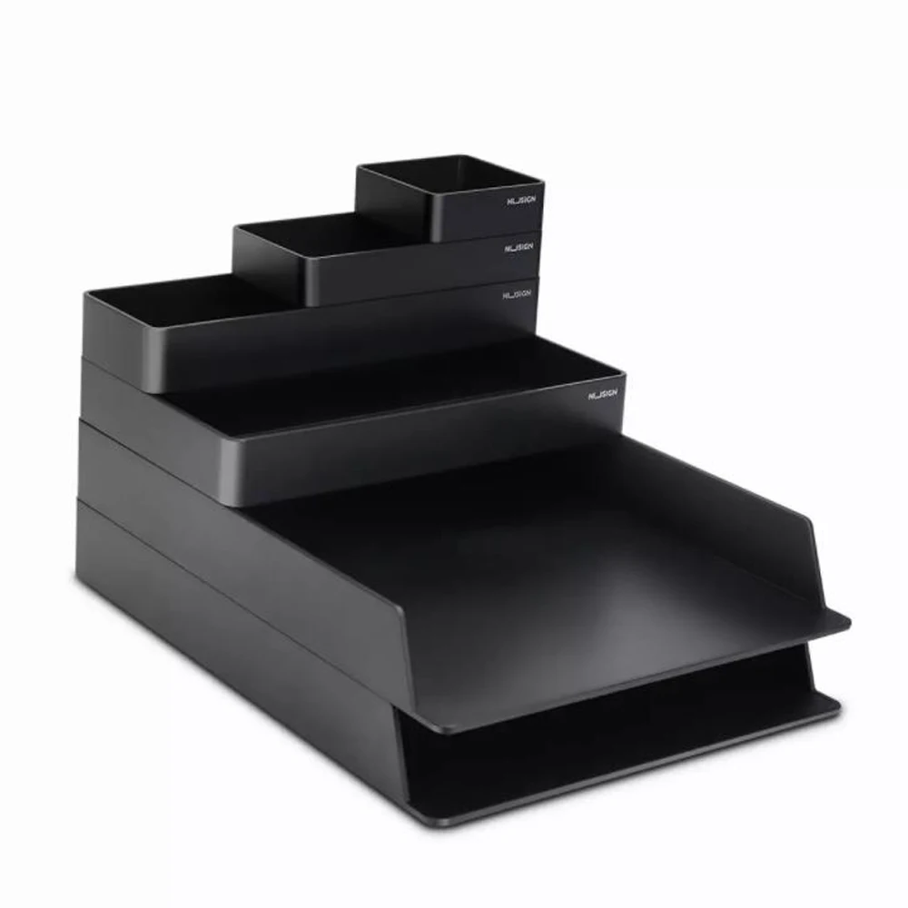 Настольный держатель для хранения NuSign многофункциональная коробка с круглым