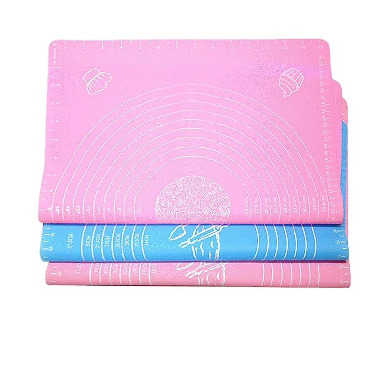 

Силиконовый коврик, разминающий коврик, 64x45 см, разделочная доска, нескользящий коврик, силиконовый коврик, кухонный стол для приготовления ...