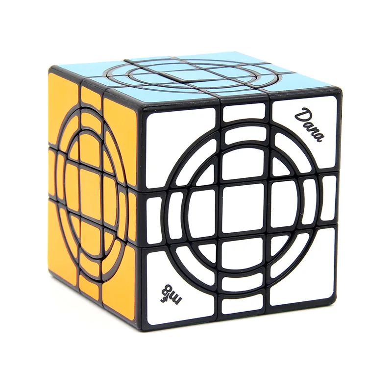 MF8 двойной круг Сумасшедший 3x3x3 куб скоростной пазл Cubo Magico Профессиональный 3*3