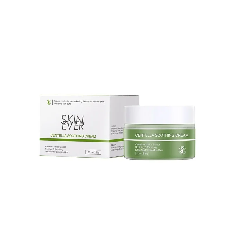 

SKIN EVER Centella Soothing Cream Whitening Brighten Moisturizing Shrink Pore Anti Aging Anti Wrinkle Skin Care
