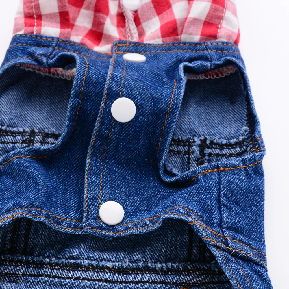 Ковбойская Толстовка для маленькой собаки джинсовая куртка собак одежда кошек