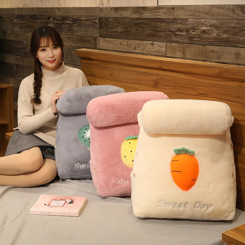

Creative Pillow Cushion Neck Velvet Cute Office Chair Cushions For Sofa Bedroom Poduszki Na Krzesla Cushions Home Decor BD50KD