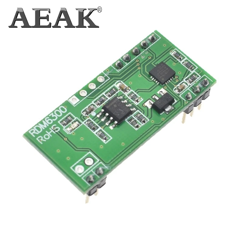 AEAK 125 кГц модуль считывания RFID RDM6300 UART Выходная система контроля доступа для Arduino