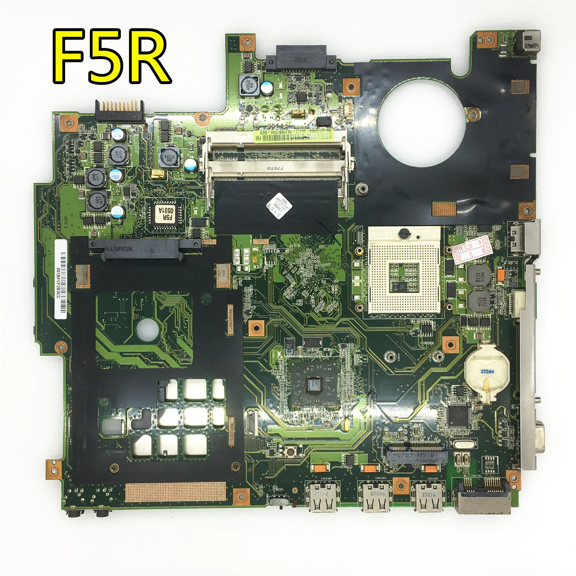 Материнская плата для ноутбука ASUS F5VL X50VL X59SL X50SL F5SL F5SR F5V X50V X59SR F5GL X50GL F5M X50M F5R X50R F5RL