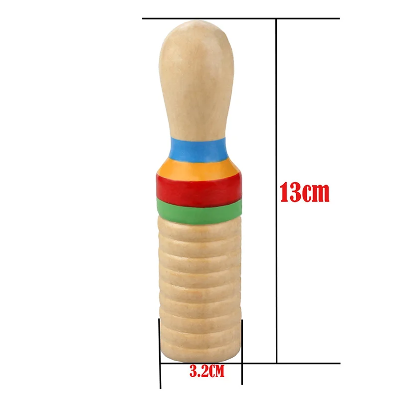 Детский деревянный музыкальный инструмент звуковая трубка игрушки перкуссия
