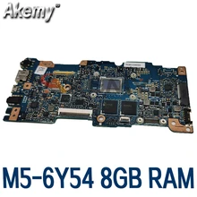 UX305CA M5-6Y54 Processor 8GB RAM Mainboard REV 2.0 For ASUS UX305 UX305C UX305CA Zenbook Laptop motherboard 100% Tested