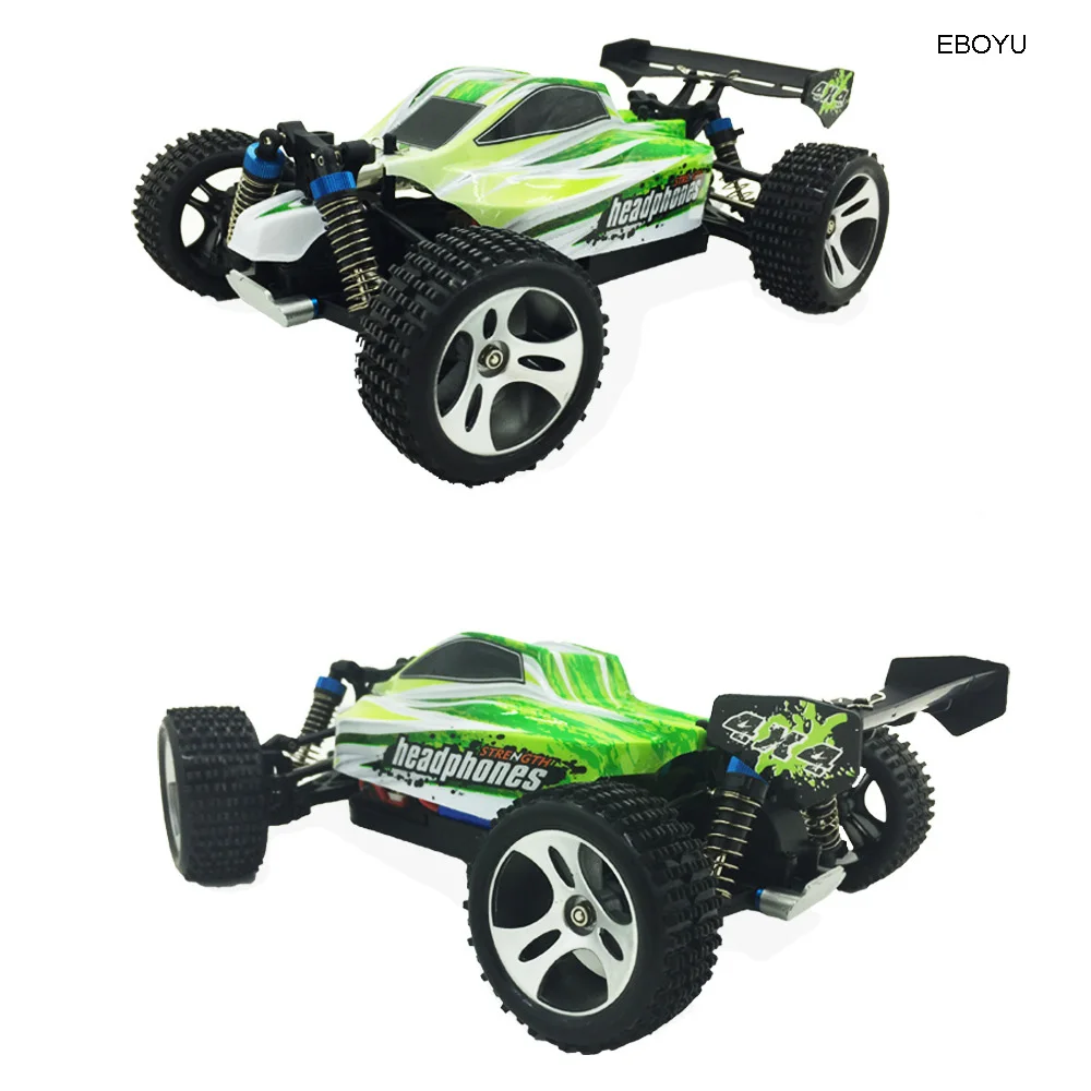 WLtoys A959-B Радиоуправляемый автомобиль 2 4 ГГц масштаб 1:18 4WD 70 км/ч высокоскоростной