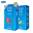 Презервативы Durex из натурального каучука, сверхтонкие, увеличенного размера 56 мм, интимная продукция рукав для пениса для взрослых, секс-игрушки для мужчин