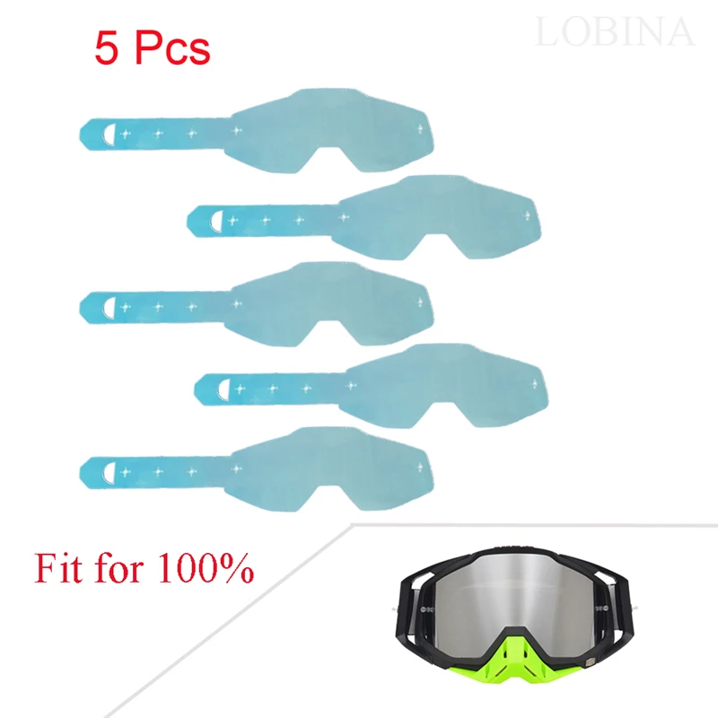 Очки для мотокросса резиновая пленка очков устойчивые к песку и царапинам