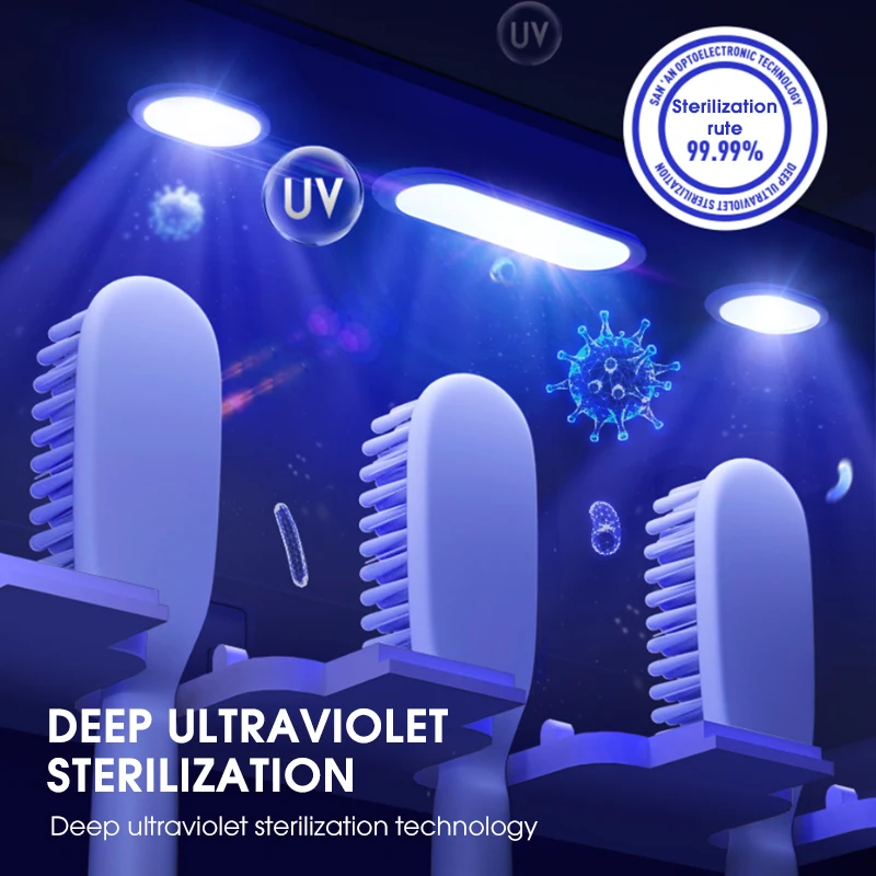 Держатель для зубных щёток на солнечной батарее|Держатели щеток и пасты| |