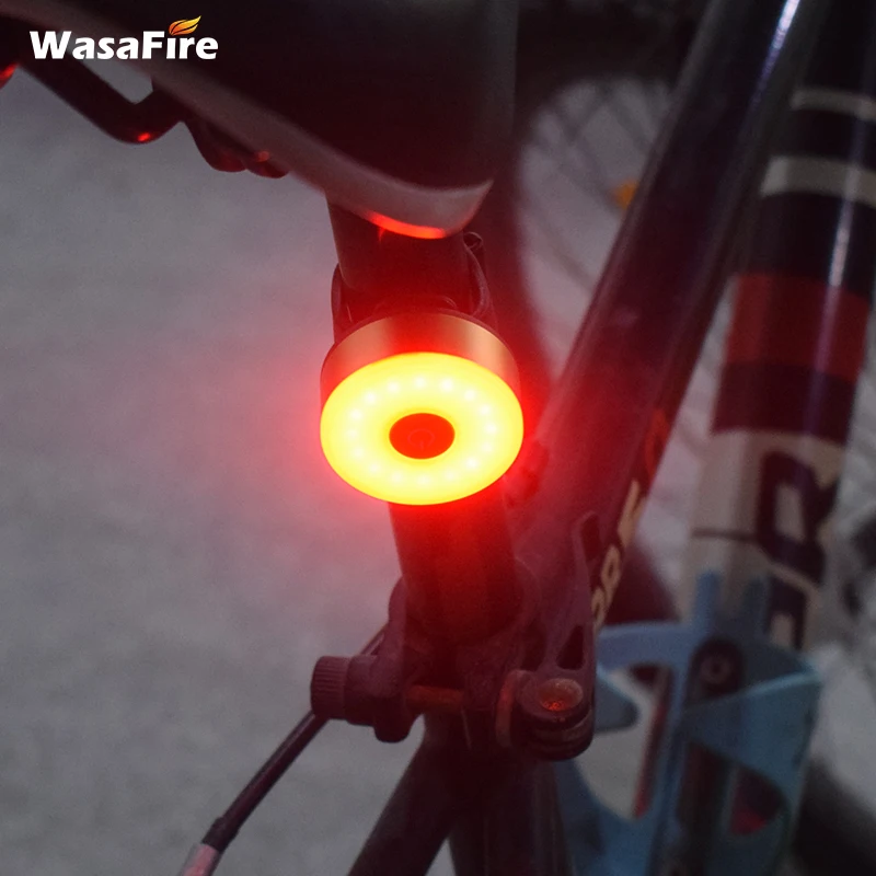 Wasafire бренд 2019 Новый USB Перезаряжаемые велосипед задний светильник Безопасность