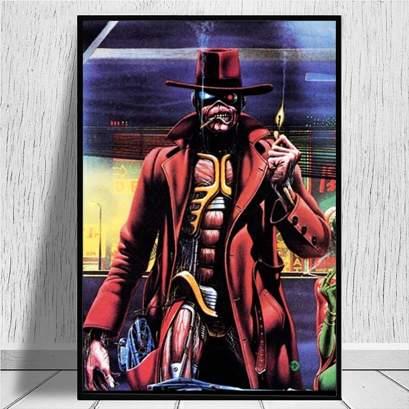 Музыка: Maiden HD плакат декоративная Картина на холсте настенная живопись картины