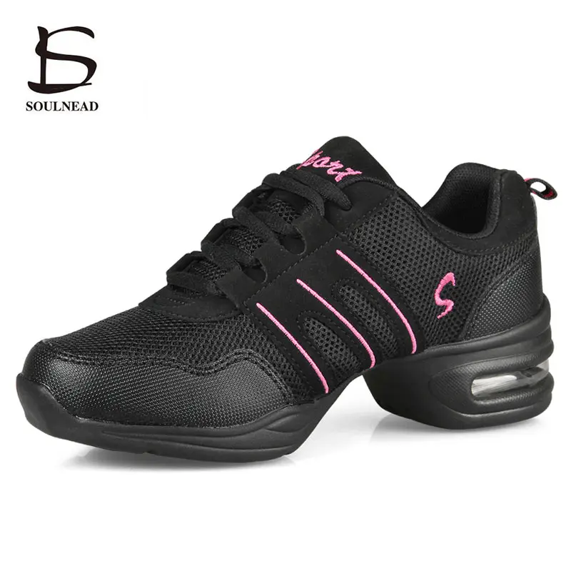 Women Jazz Dance Shoes Salsa Modern Hip Hop Dance Sneakers Children Teacher Woman Girls Sports Dancing Shoes Ladies Sneakers
