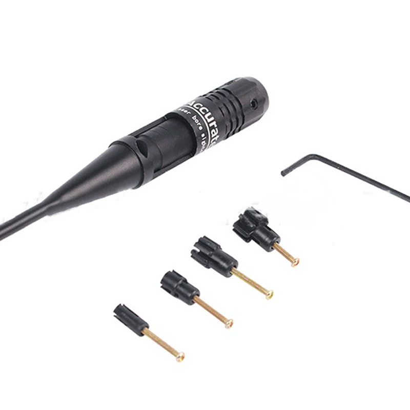 Tactical Rifles Accessory Red Dot Laser Boresighter .22 to .50 Caliber Bore Sighter Collimator Kit for Hunting Calibe | Спорт и