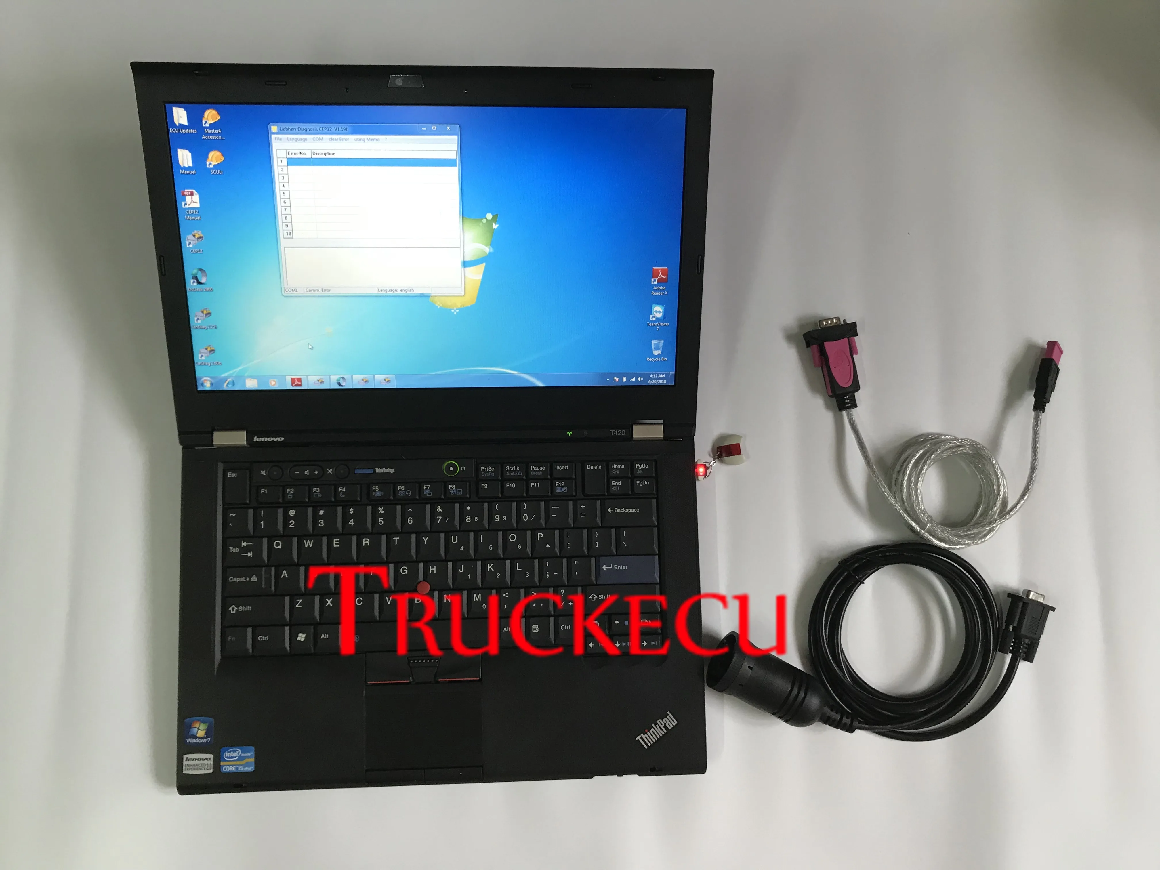 Инструмент для диагностики грузовиков строительное оборудование либхера