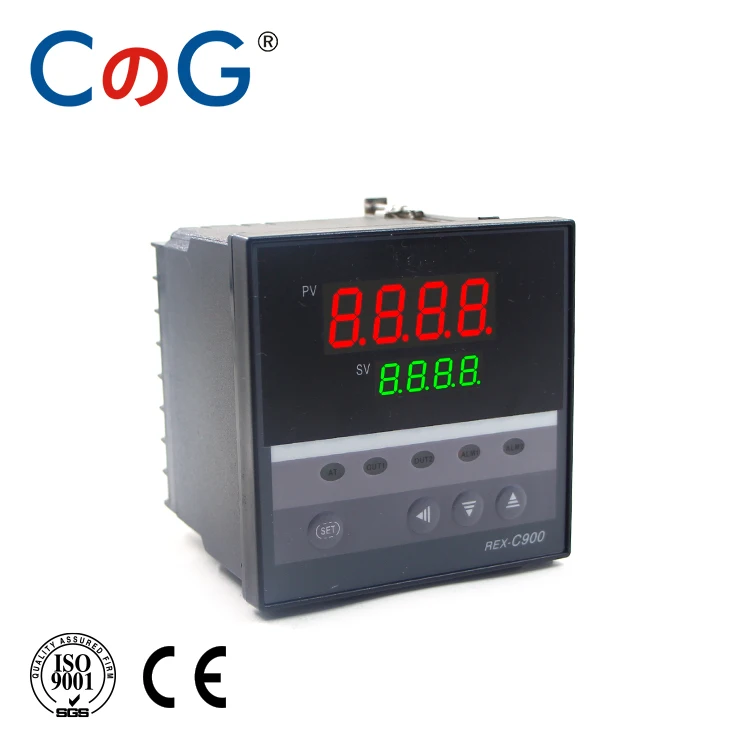 

CG REX-C900 96*96mm 600 Degree Input K J PT100 0-10V 4-20mA PID Output SSR Relay 220V 24V 380V Thermostat Temperature Controller