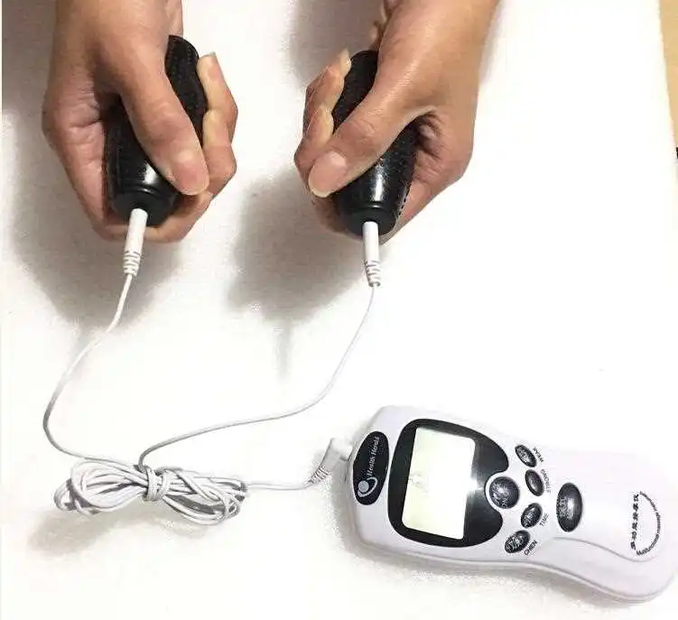Медицинский аппарат TENS EMS ручной электродный Массажер для цифровой терапии