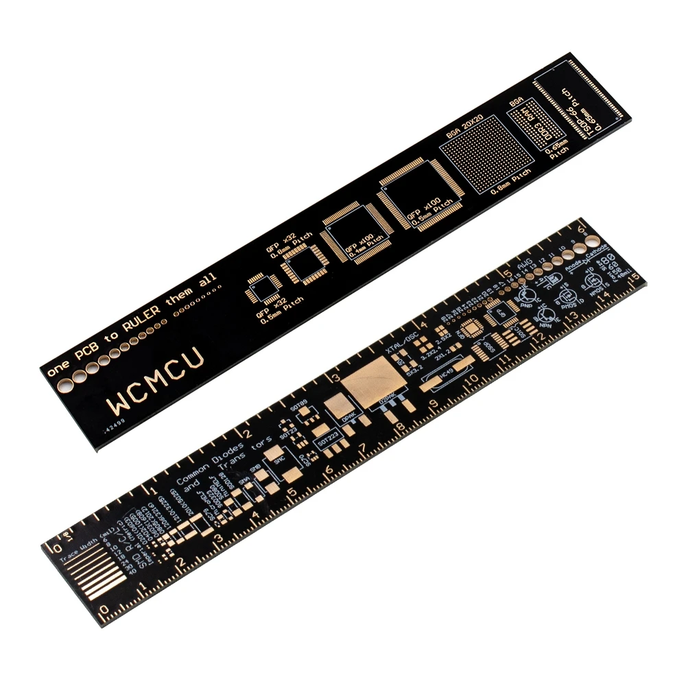 Линейка PCB для электронных инженеров производителей Geeks вентиляторов Arduino линейка Reference Packaging Units v2