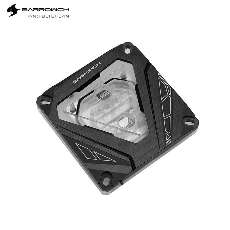 Barrowch CPU Water Cooling Block M Series for Intel 115X 1200 X99/x299 Future Mechanical Style Cpu Liquid Cooling Cooler