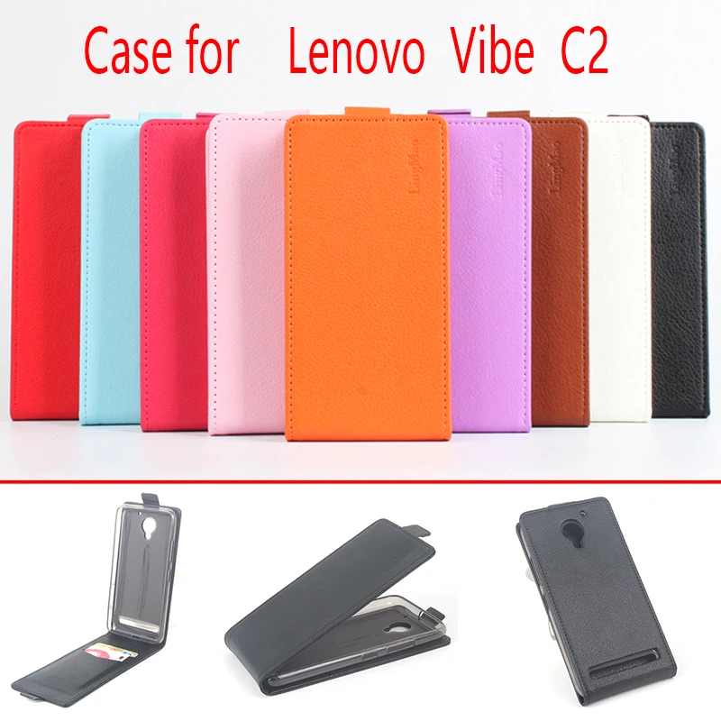 Винтажные флип-чехлы из искусственной кожи для lenovo vibe c2 Роскошные Ретро чехлы