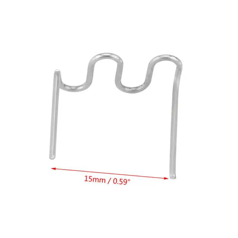 

0,6 мм Сварочные скобы из нержавеющей стали серебряный Сменный Набор. Поставки автомобиля