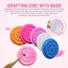 Держатель для клея для накладных ресниц, пластиковый клеевые подушечки для наращивания ресниц, оптовая продажа