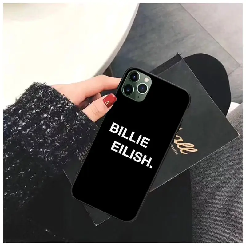 11pro MAX Billie Eilish красочные милые аксессуары для телефонов чехол iPhone 8 7 6 6S Plus X XS 5 5S SE XR
