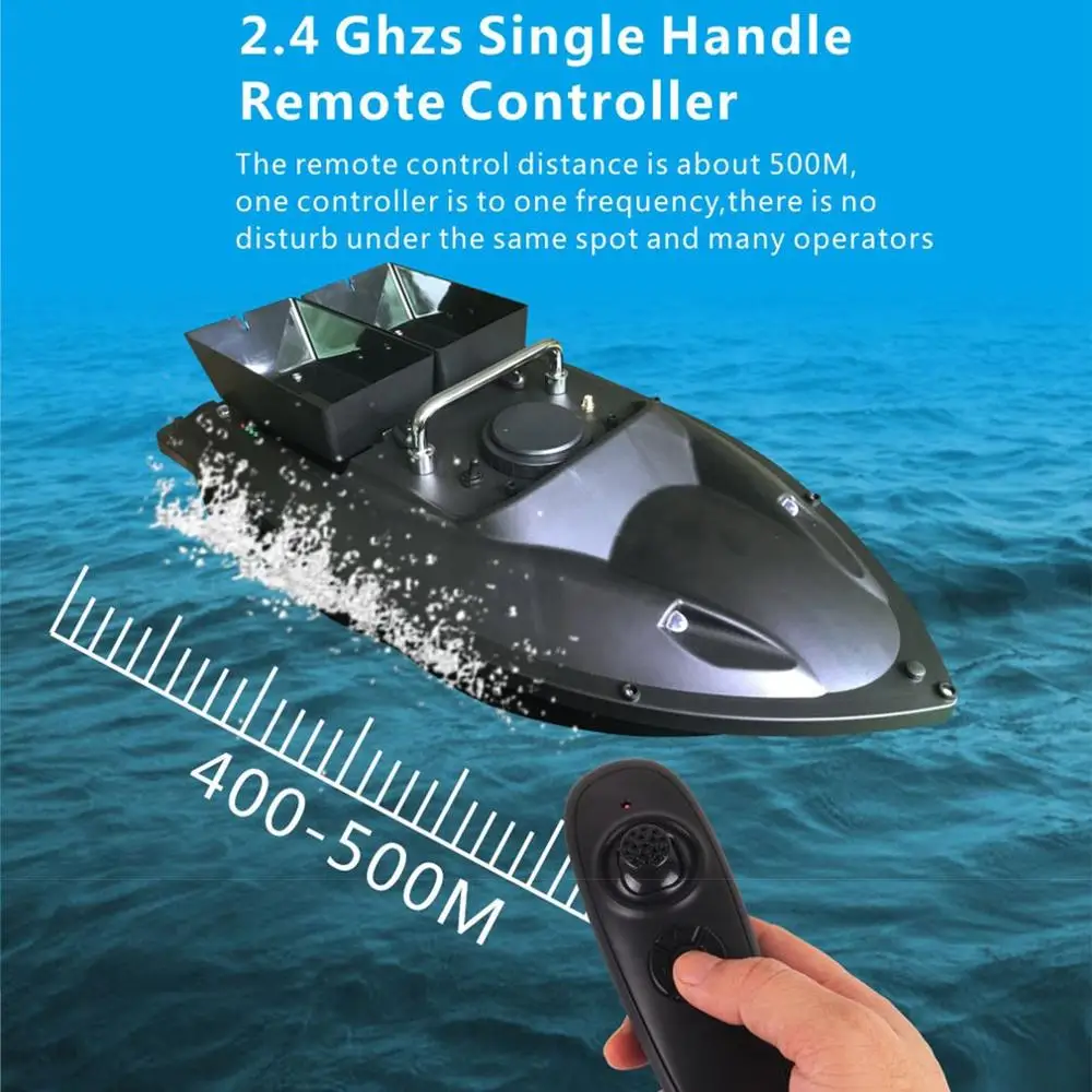 

2020 D13C Fishing Bait Nesting Boat Remote Control Boat PVC Cruise Control System Automatic Course Correction Endurance In Stock