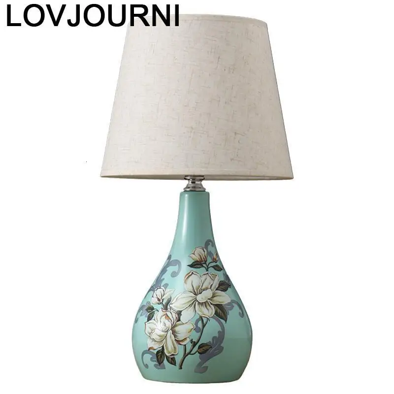 Art Abajour Свадебная спальная лампа для спальни commodino Schemerlamp Lampara De Mesa House Abajur Para Quarto Deco