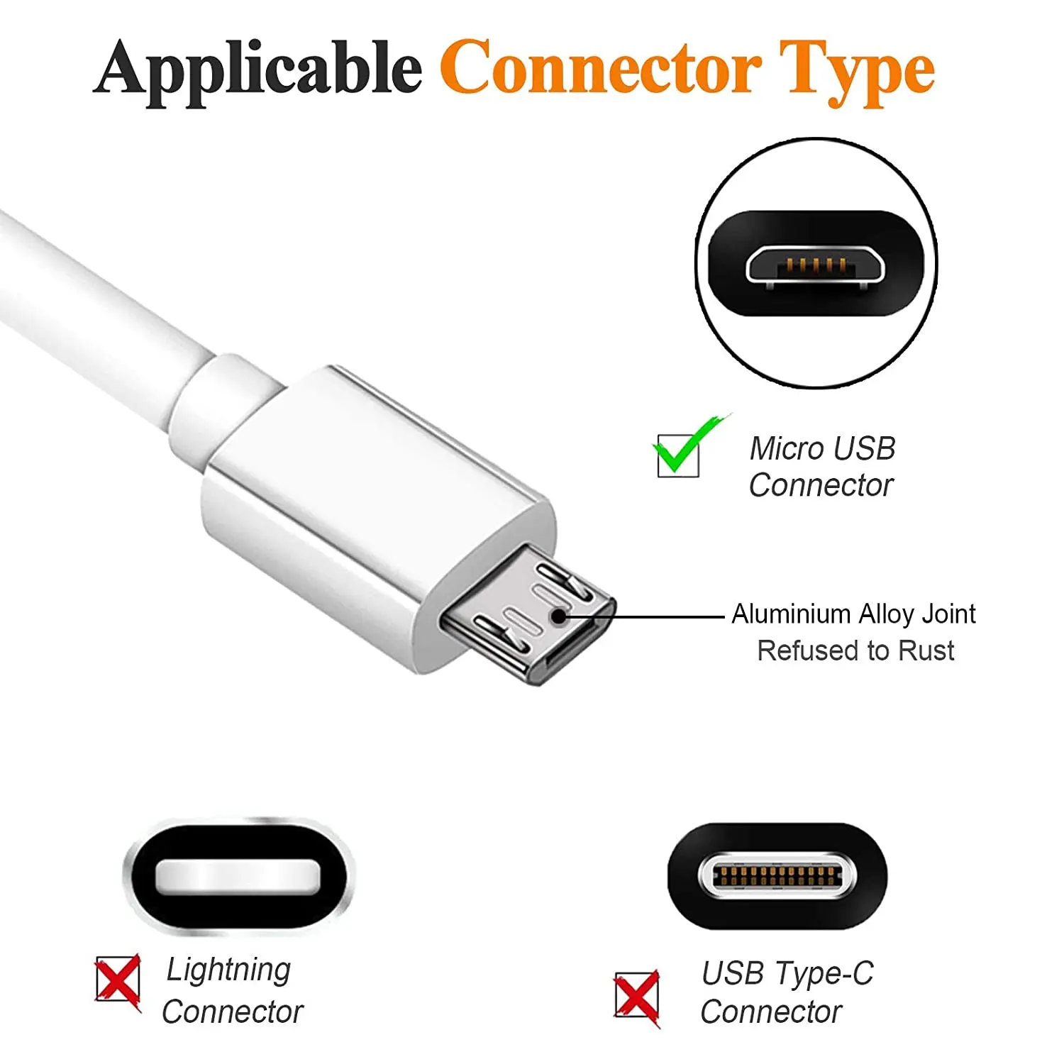 

Micro USB Cable 3A Fast Charging Micro Data USB Cable For Samsung Xiaomi Huawei Android Mobile Phone Charger Cable Cord