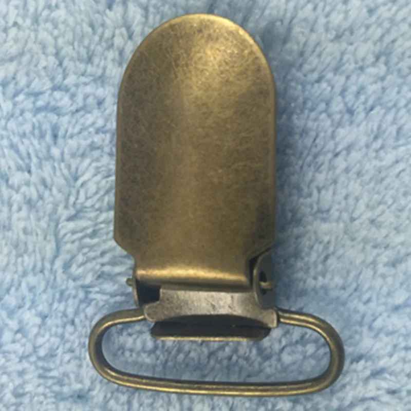 1'' 25 mm New Vintage Metal Antique bronze Suspenders Clip Casual Clothing Accessories for Men and women Paci Clips 50pcs/lot | Дом и