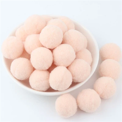 36 beige Мягкие помпоны, пушистые Помпоны, плюшевые помпоны для рукоделия, помпон, мини Помпон 8 мм до 30 мм, рождественские украшения для детских игрушек, 2000 шт - Цвет: 36 beige