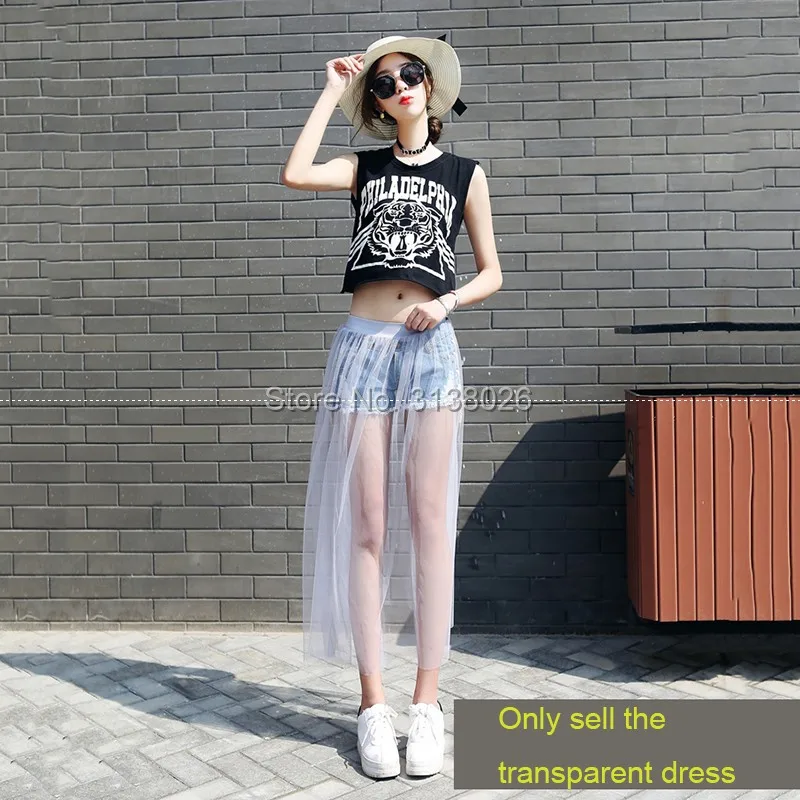 Женские Прозрачные юбки элегантная плиссированная Тюлевая юбка с заниженной