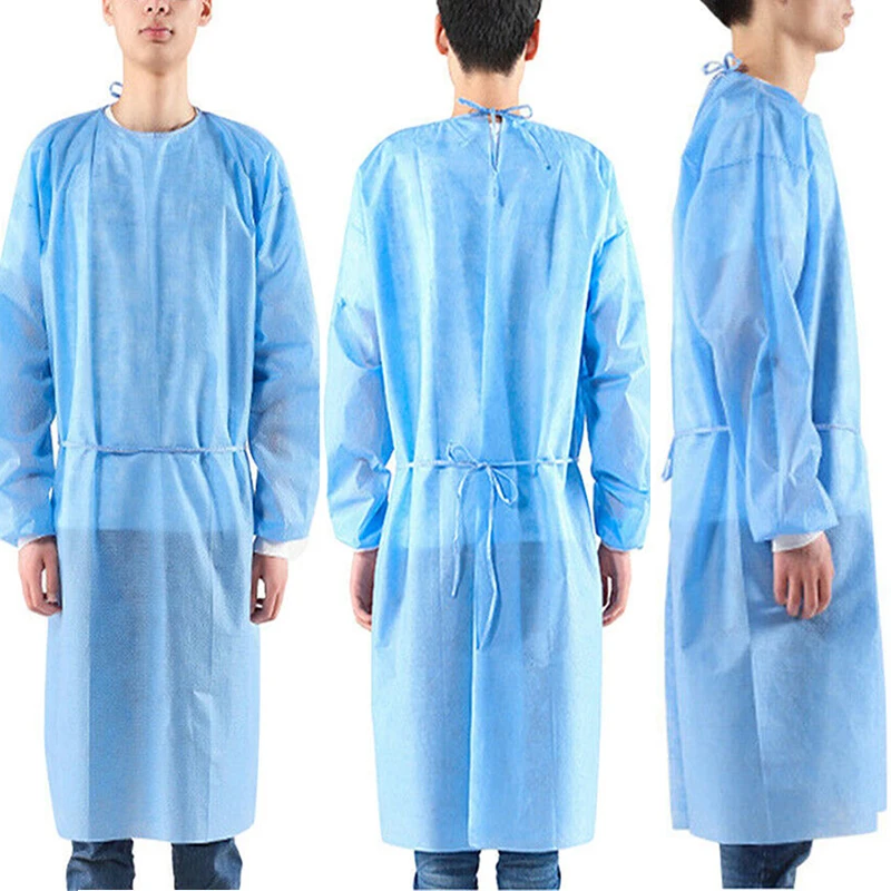 Унисекс одноразовый нетканый шнурок для изоляции из дышащего материала в целом