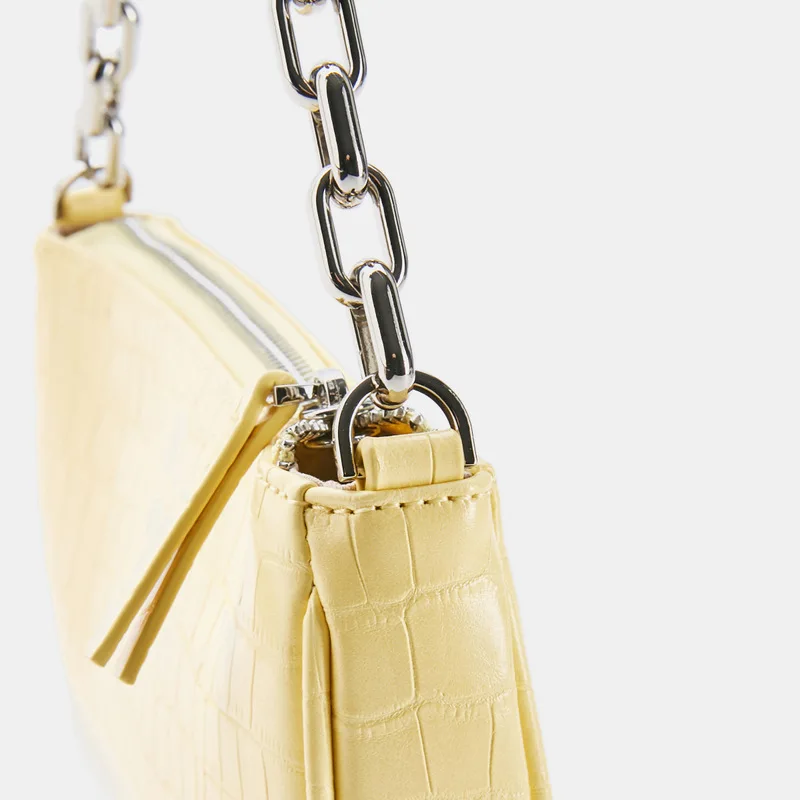 

Women Bags Luxury Brand High Quality Women Pure Color Shoulder Underarm Hobos Bags Casual Ladies Zipper Purse Top-handle Handbag