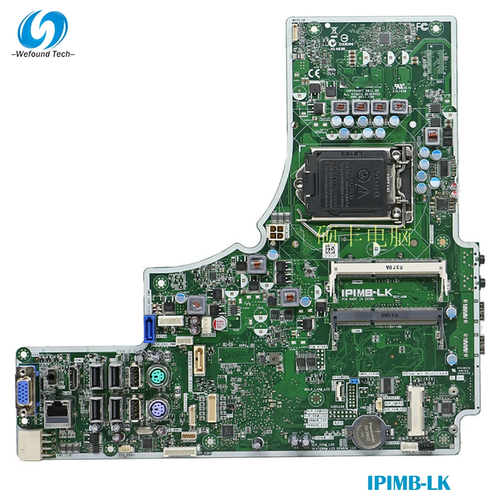 

Desktop Motherboard For DELL Optiplex 9010 AIO IPIMB-LK CRWCR 0CRWCR 1WCY3 01WCY3 System Board Fully Tested