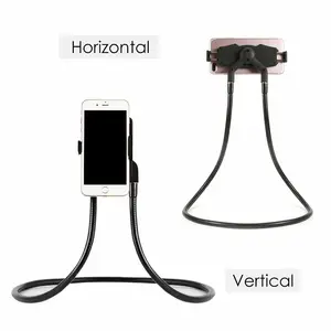 118cm universal 360°mobile phone selfie stand super long flexible stick movie bracket cellphone stand selfie stand free global shipping
